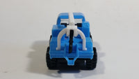 Vintage KY (Kai Yip) Steel Roder Blue and White Wrecker Tow Truck Plastic and Pressed Steel Toy Car Vehicle