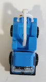 Vintage KY (Kai Yip) Steel Roder Blue and White Wrecker Tow Truck Plastic and Pressed Steel Toy Car Vehicle