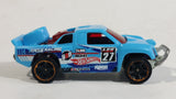 2015 Hot Wheels HW Off-Road Road Rally Off Track Baja Truck #27 Light Blue Die Cast Toy Car Vehicle