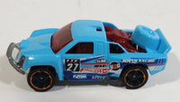 2015 Hot Wheels HW Off-Road Road Rally Off Track Baja Truck #27 Light Blue Die Cast Toy Car Vehicle