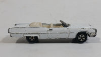 Vintage 1981 Warner Bro. ERTL Dukes of Hazzard Boss Hogg Cadillac Convertible White Die Cast Toy Car Vehicle TV Show Collectible