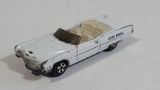 Vintage 1981 Warner Bro. ERTL Dukes of Hazzard Boss Hogg Cadillac Convertible White Die Cast Toy Car Vehicle TV Show Collectible