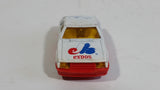 Vintage Corgi Ford Mustang Cobra White and Red Montreal Expos MLB Baseball Team White Die Cast Toy Car Vehicle with Opening Hatchback
