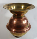 Vintage Goldfield Hotel, Goldfield, Nevada Brass and Copper Spittoon Reproduction