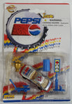 1990s Golden Wheel Special Edition Diet Pepsi Team Racer #77 Jimmy Peck Die Cast Toy Race Car Vehicle with Trophy, Car Jack, Blue Cone, and Traffic Light New in Package