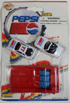 1990s Golden Wheel Special Edition Pepsi Team Racer #77 Die Cast Toy Race Car Vehicles with Car Shooter Launcher Soda Pop Collectible New in Package