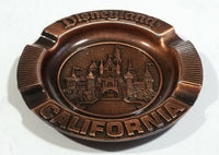 Vintage Century Walt Disney Productions Disneyland California Copper Metal 3 1/4" Ash Tray