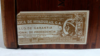Vintage 1973 Toro La Pantera International Predator 25 Fine Cigars Diamond Collection Wooden Cigar Box Made in Honduras