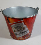 Budweiser King of Beers Metal Ice Bucket Pail