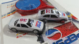 1990s Golden Wheel Special Edition Pepsi & Diet Pepsi Team Racer #38 Peter Comlia & #77 Die Cast Toy Race Car Vehicles with Red "Turn Base" Soda Pop Collectible New in Package