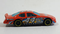 2012 Hot Wheels Thrill Racers Race Course Dodge Charger Stock Car #44 Orange Die Cast Toy Car Vehicle