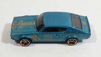 2014 Hot Wheels Night Burnerz Nissan Skyline H/T 2000GT-R Teal Die Cast Toy Car Vehicle