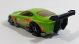 2010 Hot Wheels Hot Tunerz Super Tsunami Lime Green Die Cast Toy Car Vehicle