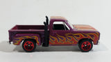 2015 Hot Wheels Workshop Heat Fleet '78 Dodge Li'l Red Express Pickup Truck Purple Die Cast Car Toy Vehicle