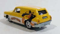 2013 Hot Wheels Pop Culture: Looney Tunes Custom '69 Volkswagen Squareback Daffy Duck Yellow and White Die Cast Toy Car Vehicle