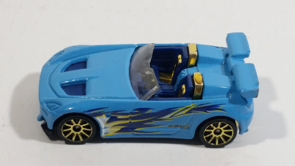 2010 Hot Wheels Hot Tunerz Tantrum Light Blue Die Cast Toy Car Vehicle ...