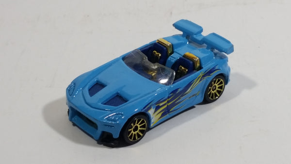 2010 Hot Wheels Hot Tunerz Tantrum Light Blue Die Cast Toy Car Vehicle ...