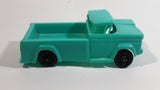 Vintage 1960s Reliable Toys Mint Green Pickup Truck Hard Plastic Toy Car Vehicle