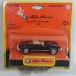 1997 New Ray Open Top Collection No. 48562 Alfa Romeo Giulietta Spider 1600cc 1962 Black 1:43 Scale Die Cast Toy Car Vehicle