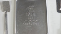 Vintage Children's "Cooky Pan" Aluminum Baking Sheet with Accessories and Other Metal Trays