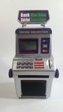 2001 Summit Financial Products ATM Banking Machines Plastic Digital Coin Bank Safe - Working But Missing Bottom Door