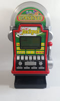 6 in 1 Casino Jackpot Plastic 13 1/2" Tall Digital Slot Machine Coin Bank
