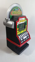 6 in 1 Casino Jackpot Plastic 13 1/2" Tall Digital Slot Machine Coin Bank