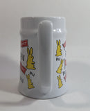 Pilsner Beer Bunny Rabbit Themed 5 1/2" Tall Stein Mug Breweriana Collectible Drinkware
