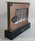 2013 Mountainview Harley Davidson Motor Cycles 110th Anniversary Battery Operated Light Up Sign Picture Frame