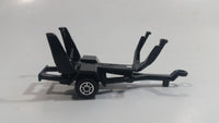 Maisto Speed Boat Trailer Black Die Cast Toy Car Vehicle