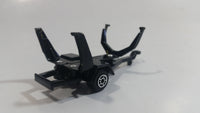 Maisto Speed Boat Trailer Black Die Cast Toy Car Vehicle