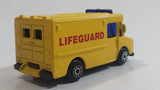 Maisto Lifeguard Beach Search Truck Yellow Die Cast Toy Car Vehicle