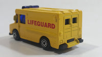 Maisto Lifeguard Beach Search Truck Yellow Die Cast Toy Car Vehicle