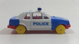 Maisto Ford Escort 1.6i White and Blue Police Die Cast Toy Car Emergency Rescue Vehicle