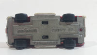 Majorette No. 223 Chevy 57 Red with Flames Die Cast Toy Car Vehicle