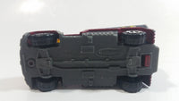 2002 Matchbox Rescue Rookies H2O Patrol Tanker Truck Dark Red and Blue Die Cast Toy Car Firefighting Vehicle