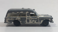 Vintage Lesney Matchbox Series Superfast No. 3 (A) Mercedes Benz "Binz" Ambulance White Die Cast Toy Car Emergency Rescue Vehicle