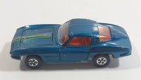 Road-Master Flyers Super Cars Gran Turismo Teal Blue 1/58 Scale Die Cast Toy Car Vehicle with Opening Doors and Hood Lone Star Corvette