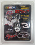 1999 Watch-It! NASCAR Driver Dale Earnhardt #3 Watch with Clip in Package