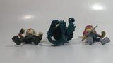 Lot of 3 2011 Bandai WBE & Wolf Thundercats Lion-O, Vultureman, Tygra Characters 2 3/4" Tall Mini PVC Action Figure