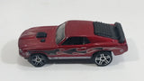 2007 Hot Wheels Mustang Mach I Dark Red Die Cast Toy Muscle Car Vehicle