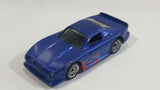 2007 Hot Wheels Mustang Cobra Metalflake Dark Blue Die Cast Toy Car Vehicle