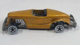 1983 Hot Wheels Auburn 852 Metalflake Gold Die Cast Toy Car Vehicle - WW - Malaysia