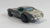Vintage 1979 Hot Wheels Golden Machines Corvette Stingray Gold Chrome Die Cast Toy Car Vehicle - Hong Kong