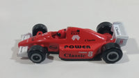 Unknown Brand Classic Power #8 Red Die Cast Toy Race Car Vehicle