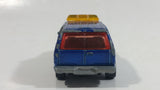 2004 Matchbox Hero City Metro Police '97 Chevy Tahoe Blue Die Cast Toy SUV Car Vehicle