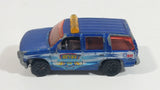 2004 Matchbox Hero City Metro Police '97 Chevy Tahoe Blue Die Cast Toy SUV Car Vehicle