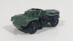 Vintage 1959 MOKO Lesney No. 61 Ferret Scout Car Army Green Die Cast Toy Car Military Tank Vehicle - Made in England