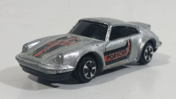 Vintage Uniborn Porsche 911 Silver Die Cast Toy Car Vehicle Hong Kong