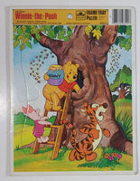 1983 Western Publishing Company Golden 4510D-34 Walt Disney's Winnie The Pooh Frame Tray Puzzle